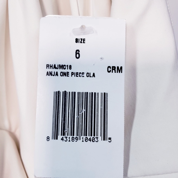 NWT L*SPACE x ANTHRO Off Shoulder Lace Up Swimsuit - Picture 11 of 14